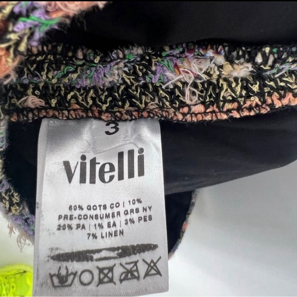 VITELLI swirl-print knit shorts size 3 M-L - Picture 7 of 7